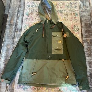 Western Rise Bitter Creek Anorak unisex pullover with 20k waterproofing.